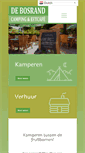 Mobile Screenshot of campingdebosrand.nl