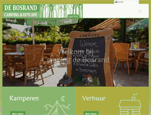 Tablet Screenshot of campingdebosrand.nl